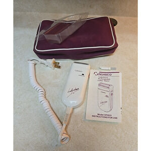 Vtg Norelco Ladyshave Electric Shaver Rechargeable Razor Model HP2631 with Pouch